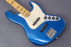 FENDER AMERICAN ULTRA JAZZ BASS USED 2022 ALDERBODY MAPLE FINGERBOARD W/HARDCASE