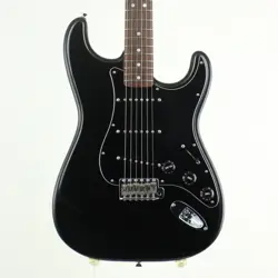 FENDER JAPAN ST72 BLACK USED 2012 BASSWOOD BODY MAPLE NECK W/SOFT CASE