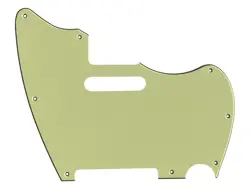 FITS FENDER WARMOTH MJT TELEMASTER JAZZCASTER STYLE GUITAR PICKGUARD GREEN