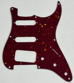 FOR FIT FENDER US STRATOCASTER HSS 8 SCREW HOLE GUITAR PICKGUARD,RED TORTOISE