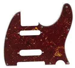 FITS FENDER TELECASTER NASHVILLE SS STYLE GUITAR PICKGUARD 4 PLY RED TORTOISE