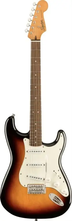SQUIER BY FENDER CLASSIC VIBE '60S STRATOCASTER 3-COLOR SUNBURST