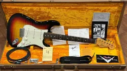 ELECTRIC GUITAR FENDER CUSTOM SHOP MASTER GRADE 1963 STRATOCASTER 1998 SUNBURST
