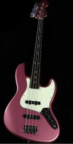 FENDER HYBRID BASS BURGUNDY MIST WITH CASE SAFE DELIVERY FROM JAPAN