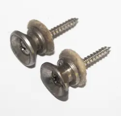 VINTAGE 1980'S FENDER STRAP BUTTONS MIJ JAPAN