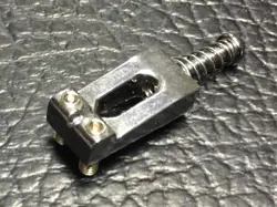 2013 FENDER STARCASTER ELECTRIC GUITAR ORIGINAL CHROME BRIDGE SADDLE