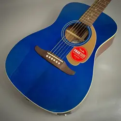 FENDER FSR MALIBU PLAYER SAPPHIRE BLUE ACOUSTIC GUITAR ELECTRIC ACOUSTIC FENDER