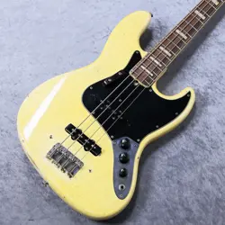 FENDER 1974 JAZZ BASS REFINISH - OLYMPIC WHITE - USED ELECTRIC BASS