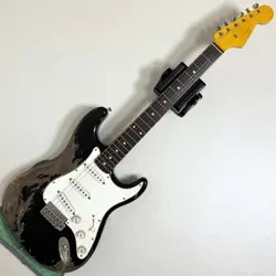 KOOY GUITARS WARMOTH NECK BODY HARD AGED FENDER STRAT, PU LACQUER, RARE