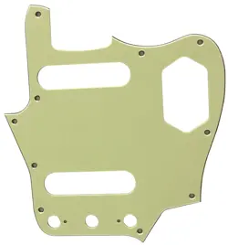 FITS FENDER CLASSIC PLAYER JAGUAR STYLE GUITAR PICKGUARD 3 PLY VINTAGE GREEN