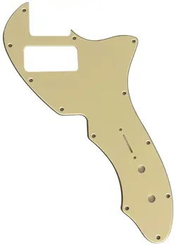 VINTAGE YELLOW PICKGUARD GUITAR FOR US FENDER TELECASTER 69 THINLINE TV JONES