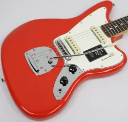 FENDER PLAYER II JAGUAR ELECTRIC GUITAR, CORAL RED