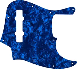 WD CUSTOM PICKGUARD FOR FENDER MADE IN MEXICO 5 STRING JAZZ BASS #28DBP DARK ...