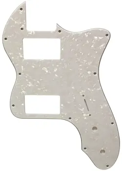 FOR FITS FENDER TELECASTER 72 THINLINE PAF STYLE GUITAR PICKGUARD WHITE PEARL