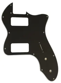FOR FENDER TELECASTER 72 THINLINE TV  JONES STYLE GUITAR PICKGUARD 3 PLY BLACK