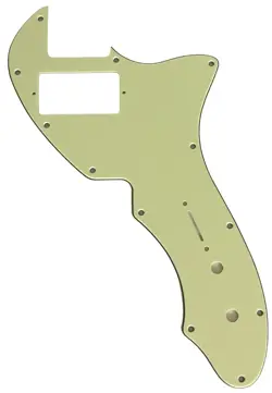 VINTAGE GREEN PICKGUARD GUITAR FOR US FENDER TELECASTER 69 THINLINE PAF STYLE