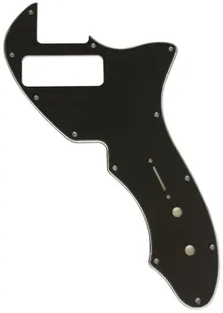 3 PLY BLACK PICKGUARD GUITAR FOR US FENDER TELECASTER 69 THINLINE P90 STYLE