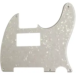 FOR FITS FENDER TELECASTER VINTAGE 5-HOLE PAF GUITAR PICKGUARD 4 PLY WHITE PEARL