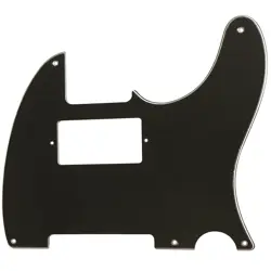 FOR FENDER TELECASTER VINTAGE 5-HOLE PAF STYLE GUITAR PICKGUARD 3 PLY BLACK