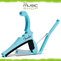 FENDER X KYSER QUICK CHANGE ELECTRIC GUITAR CAPO, DAPHNE BLUE - KGEFDBA