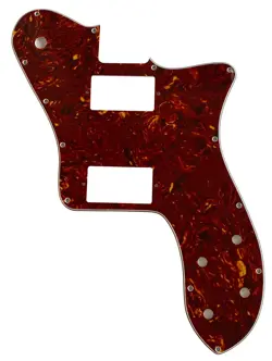 FOR FITS FENDER SQUIER TELECASTER DELUXE PAF STYLE GUITAR PICKGUARD RED TORTOISE