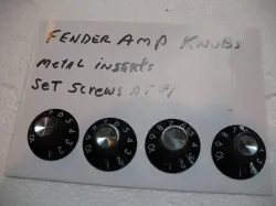 FENDER AMP KNOBS