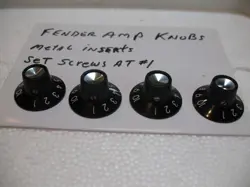 FENDER AMP KNOBS
