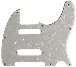 FITS FENDER TELECASTER NASHVILLE SS STYLE GUITAR PICKGUARD 4 PLY WHITE PEARL