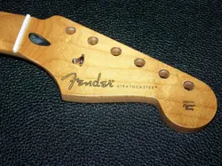 NEW 2021 FENDER STRATOCASTER ROASTED MAPLE NECK  MIM