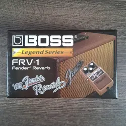 BOSS LEGEND SERIES FRV-1 ‘63 FENDER REVERB DIGITAL GUITAR EFFECT PEDAL
