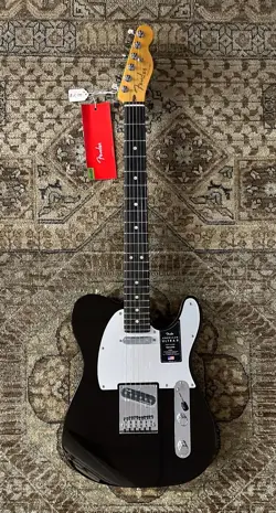 FENDER AMERICAN ULTRA II TELECASTER IN TEXAS TEA W/ HARD CASE & FREE PRO SETUP