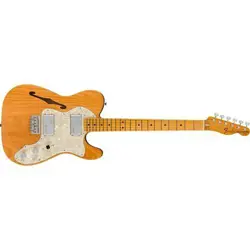 FENDER AMERICAN VINTAGE II 1972 TELECASTER THINLINE MAPLE FINGERBOARD AGED NAT