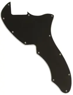 BLACK PICKGUARD GUITAR PARTS FOR US FENDER TELECASTER 69 THINLINE BLANK STYLE