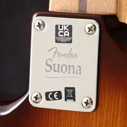 FENDER LIMITED EDITION SUONA STRATOCASTER THINLINE EBONY FINGERBOARD VIOLIN BU