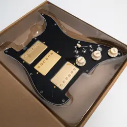 GUITAR PREWIRED LOADED PICKGUARD KILL SWITCH COIL SPLITTING ALNICO 5 FOR FENDER