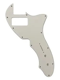 3 PLY WHITE PICKGUARD GUITAR FOR US FENDER TELECASTER 69 THINLINE TV JONES STYLE