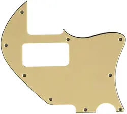 FOR FENDER TELE MERLE HAGGARD F HOLE TV JONES GUITAR PICKGUARD VINTAGE YELLOW