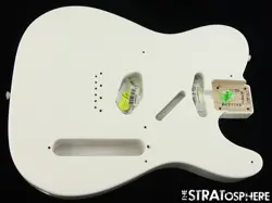 FENDER AV II AMERICAN VINTAGE 1951 TELECASTER BODY TELE ASH PROTO WHITE