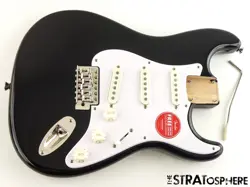 LOADED FENDER SQUIER CLASSIC VIBE 50S STRATOCASTER, BODY STRAT BLACK