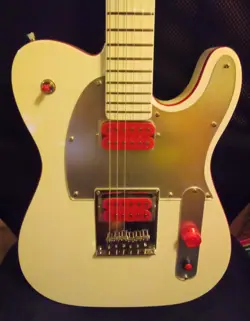 NEW J5 TELE STYLE ELECTRIC GUITAR-CHENDER-JOHN 5 GHOST TELECASTER W/FENDER PICKS