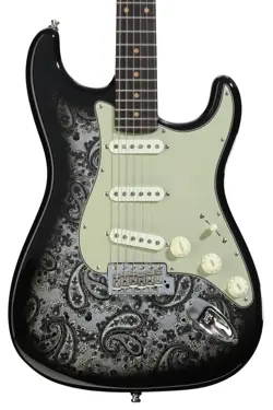 GUITAR BLACK PAISLEY