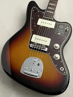 FENDER AMERICAN VINTAGE II 1966 JAZZMASTER 3TONE SUNBURST #V2448652 #GG6XF