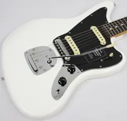 FENDER PLAYER II JAGUAR ELECTRIC GUITAR, POLAR WHITE