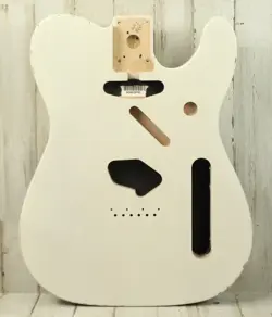 NEW FENDER ROAD WORN 50'S TELECASTER BODY - WHITE BLONDE (793)