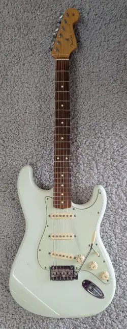 2017 FENDER CLASSIC PLAYER '60S SERIES SONIC BLUE STRATOCASTER - MADE IN MEXICO