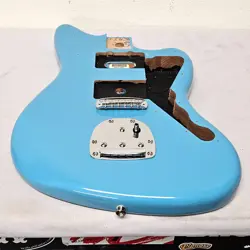 2024 FENDER PLAYER II JAZZMASTER GUITAR BODY + HARDWARE - AQUATONE BLUE
