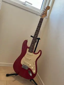 CUSTOMIZED SQUIER FENDER STRATOCASTER SAFE DELIVERY FROM JAPAN