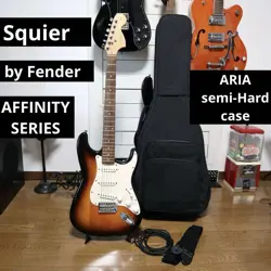 SQUIER BY FENDER STRAT ARIA WATERPROOF CASE SET SAFE DELIVERY FROM JAPAN