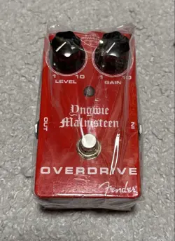 FENDER YNGWIE MALMSTEEN OVERDRIVE GUITAR EFFECT PEDAL - USED, NO SERIAL NUMBER