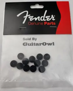 FENDER GUITAR BASS  BLACK STRAP BUTTON FELT WASHERS 0994929000 